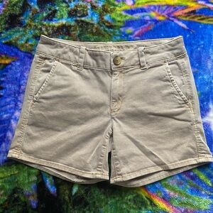 American Eagle Outfitters Tan Bermuda Chino Shorts